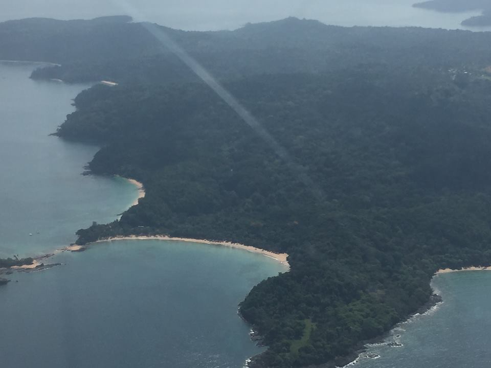 affittasi casa con giardino nell'isola di principe in oceano atlantico