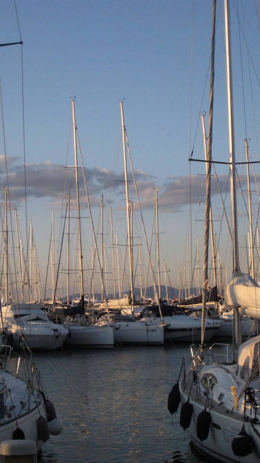 Scorcio del porto di Follonica