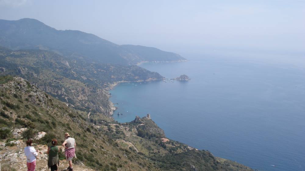 Panorama dalle colline di Follinica