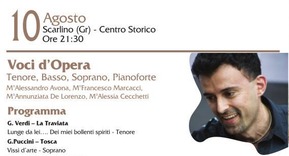 Opera a scarlino 10 agosto 2018