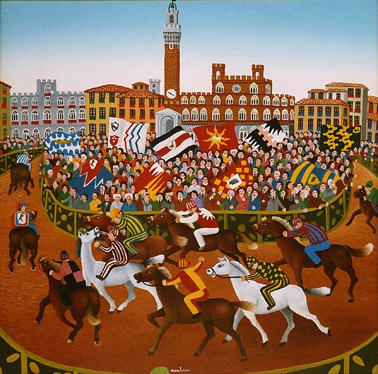 Siena la citta del Palio in un giorno