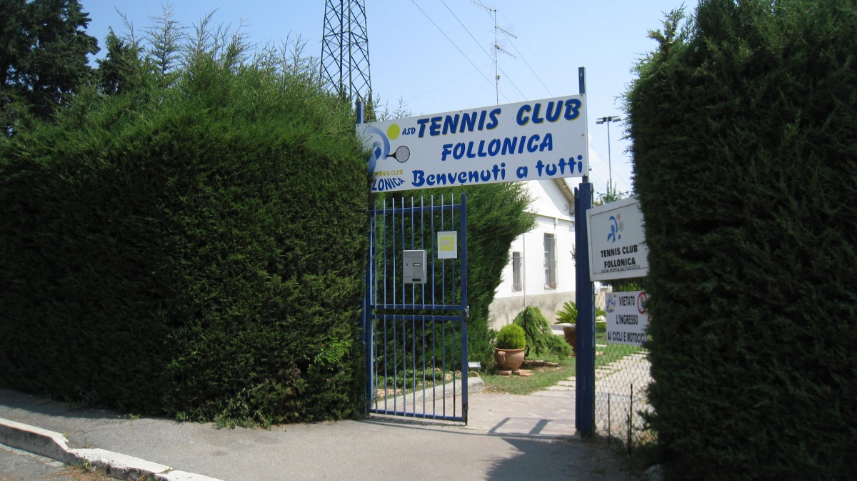 Circolo tennis a Follonica